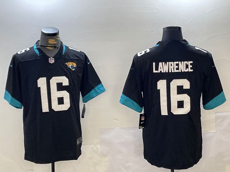 Men Jacksonville Jaguars #16 Lawrence Black Second generation 2024 Nike Limited NFL Jersey style 1->jacksonville jaguars->NFL Jersey